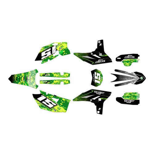 Graphics Kit for Yamaha WR450F (2012-2015) Ominous Series