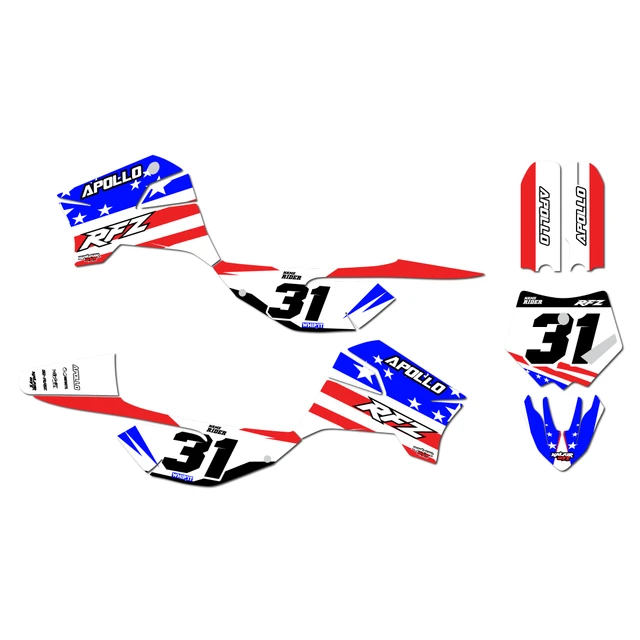 Apollo RFZ Graphics Kits | All Years | KalairGFX