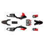 yamaha yz65 graphics kit 2018-2026 venom series red