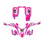 yamaha yfs200 graphics kit 1988-2006 lethal series magenta