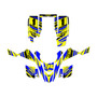 yamaha yfs200 graphics kit 1988-2006 razor series yellow