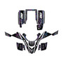 yamaha yfs200 graphics kit 1988-2006 rift series magenta