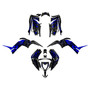 yamaha raptor90 graphics kit 2016-2026 revolt series blue