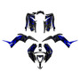 yamaha raptor110 graphics kit 2024-2026 revolt series blue