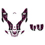 yamaha raptor125 graphics kit all years electron series magenta