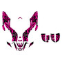 yamaha raptor125 graphics kit all years revolt series magenta