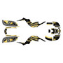 yamaha raptor660 graphics kit 2001-2005 turbo series gold