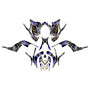 yamaha raptor700 graphics kit 2006-2012 swift series gold