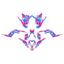yamaha raptor700 graphics kit 2013-2026 klutch series magenta