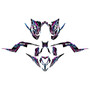 yamaha raptor700 graphics kit 2013-2026 prime series magenta