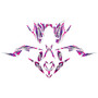 yamaha raptor700 graphics kit 2013-2026 swift series magenta