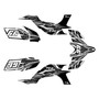 yamaha yfz450 graphics kit 2004-2008 prime series white