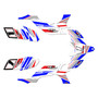 yamaha yfz450 graphics kit 2004-2008 razor series red