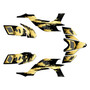 yamaha yfz450 graphics kit 2004-2008 splash series gold