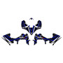 yamaha yfz450r graphics kit 2014-2026 electron series blue