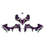 yamaha yfz450r graphics kit 2014-2026 electron series magenta