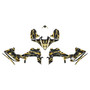 yamaha yfz450r graphics kit 2014-2026 incision series gold