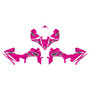 yamaha yfz450r graphics kit 2014-2026 predator series magenta