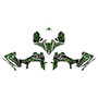 yamaha yfz450r graphics kit 2014-2026 prime series green