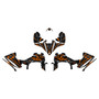 yamaha yfz450r graphics kit 2014-2026 prime series orange-shift