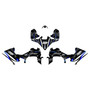 yamaha yfz450r graphics kit 2014-2026 rebel series blue