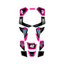 suzuki lt80 graphics kit all years factory series magenta