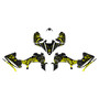 yamaha yfz450r graphics kit 2014-2026 revolt series yellow