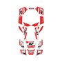 suzuki lt80 graphics kit all years lethal series red
