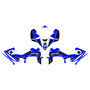 yamaha yfz450r graphics kit 2014-2026 speed series blue