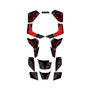 suzuki lt80 graphics kit all years revolt series red
