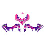 yamaha yfz450r graphics kit 2014-2026 split series pink