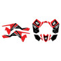 suzuki ltr450 graphics kit 2006-2011 factory series red