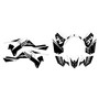 suzuki ltr450 graphics kit 2006-2011 icon series white
