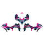 yamaha yfz450r graphics kit 2014-2026 warrior series magenta