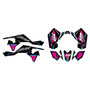 suzuki ltr450 graphics kit 2006-2011 rebel series magenta