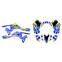 suzuki ltr450 graphics kit 2006-2011 reflex series blue
