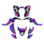 suzuki ltz50 graphics kit 2007-2026 icon series magenta