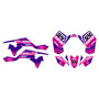 suzuki ltr450 graphics kit 2006-2011 split series magenta