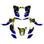 suzuki ltz50 graphics kit 2007-2026 revolt series blue