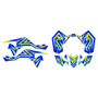 suzuki ltr450 graphics kit 2006-2011 vision series blue