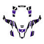 suzuki ltz400 graphics kit 2003-2008 blazing series purple