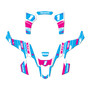 suzuki ltz400 graphics kit 2003-2008 blazing series magenta