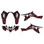 suzuki ltz400 graphics kit 2009-2014 core series red