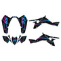 suzuki ltz400 graphics kit 2009-2014 electron series magenta