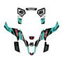 suzuki ltz400 graphics kit 2003-2008 division series teal
