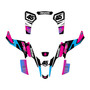suzuki ltz400 graphics kit 2003-2008 division series magenta