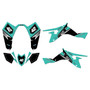 suzuki ltz400 graphics kit 2009-2014 factory series teal