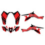suzuki ltz400 graphics kit 2009-2014 flow series red