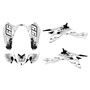 suzuki ltz400 graphics kit 2009-2014 fracture series white