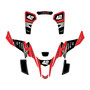 suzuki ltz400 graphics kit 2003-2008 factory series red